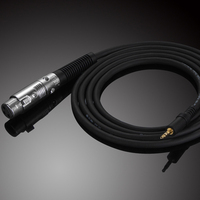 Cable de micrófono equilibrado, Conector estéreo macho a XLR hembra de 3,5mm