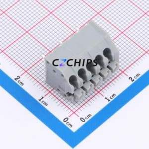 KF250-3.5-5P-2 Spring Terminal Block Through hole Component (THT),P=3.5mm Connector 3.5mm 5P 5 5A - Product Image 1