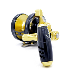 Moulinet de pêche à la traîne 11 roulements, entièrement métallique, série ECO, pour jigging lourd et pêche en mer - Product Image 4
