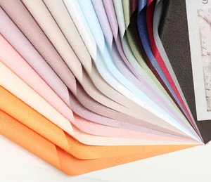 Papel de Regalo Impermeable de Doble Cara, Papel de Embalaje de Color Puro, Papel Especial Reciclable Resistente a la Humedad para Manualidades - Product Image 4