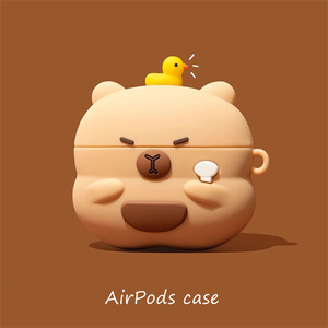 2025 nouveauté couverture pour <span class=keywords><strong>AirPods</strong></span> 4 étui 3D dessin animé mignon étui pour écouteurs pour <span class=keywords><strong>AirPods</strong></span> <span class=keywords><strong>Pro</strong></span> 2 housse en Silicone souple pour <span class=keywords><strong>AirPods</strong></span> 1 2 3 - Product Image 6
