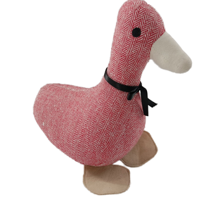 Cute Pink Herringbone <strong>Duck</strong> <strong>Door</strong> <strong>Stop</strong> Decorative Fabric Animal <strong>Door</strong> <strong>Stop</strong> Home Decoration Animal <strong>Duck</strong> <strong>Door</strong> Stopper - Product Image 2