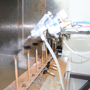 UV Spuitverf Machine <span class=keywords><strong>Coating</strong></span> Lijn Plc Kern Voor Plastic Parfum Cover Cosmetische Sluiterfles <span class=keywords><strong>Capsule</strong></span> Metallisatie Uithardende Oven - Product Image 5