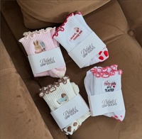 Chaussettes de yoga et de barre Pilates POPSOX de haute qualité, respirantes, antidérapantes, à séchage rapide, avec logo personnalisé pour femmes, Calcetines