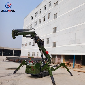 Grúa Araña Móvil JULI 3T 5T 8T 10T con Pluma Telescópica, Elevación Pesada, Impulsada por Gasolina/Diésel/Eléctrica, Altura Máxima de 25m para Construcción - Product Image 3