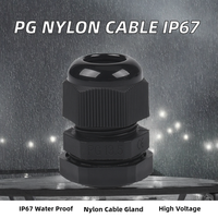 Connecteur de câble étanche en plastique haute tension ZHILI R&R modèle PG, niveau de protection IP67, tailles PG7~PG63, presse-étuies en nylon