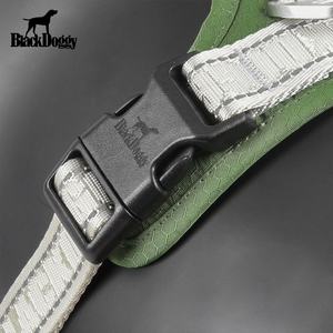 سترة تكتيكية للكلاب بالجملة مع تصميم سريع التحرير وقابل للتعديل لمشي الكلاب، مصنوعة من مادة البوليستر - Product Image 3