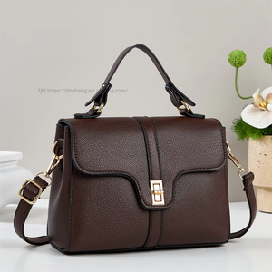 New Arrivals Top Handle Luxury Women's Handbags Ladies Shoulder Bags Soft PU Leather <b>Purses</b> for Ladies - Product Image 5