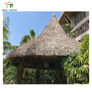 Vente flash : Matériel de toiture en chaume imperméable Palapa, pergola, restaurant, toiture en chaume de roseau, synthétique artificiel - Product Image 5