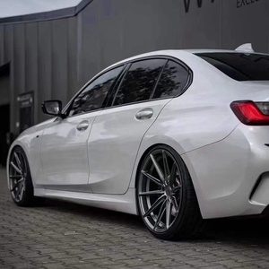 Rines Monobloque Forjados Cóncavos Profundos de 17-22 Pulgadas 5x112 5x120 en Gris Metálico para BMW M2 M3 M4 <span class=keywords><strong>Honda</strong></span> Audi Tesla Mercedes - Product Image 4