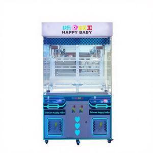 Máquina de garras comercial grande Breako Happy Baby, máquina expendedora de snacks operada con monedas, caja sorpresa de celebridades de internet, regalo totalmente transparente - Product Image 1