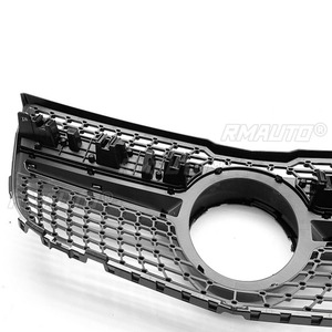 Bandes décoratives pour calandre de voiture, kit carrosserie de calandre de course, calandre avant pour Mercedes Benz GLK X204 2013-2015, pièce extérieure - Product Image 6