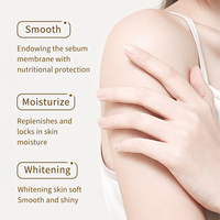 Gel Douche Exfoliant Doux et Rafraîchissant au Miel, Menthe et Aloès Vera, Extrait Végétal Naturel, Marque Blanche, 250ml, Prix Abordable