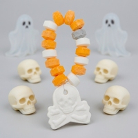 Bracelet Crâne Halloween Bonbons Bijoux de Fête Tendance Accessoire Bonbons pour Enfants