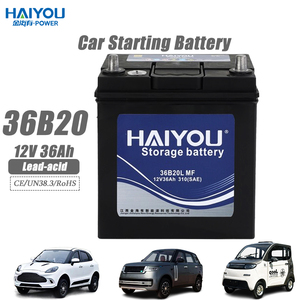 <span class=keywords><strong>12V</strong></span> <span class=keywords><strong>36AH</strong></span> 36B20 sellado <span class=keywords><strong>AGM</strong></span> plomo ácido duradero batería de coche lo suficientemente potente para arranque de coche plomo ácido batería de arranque de coche portátil - Product Image 1