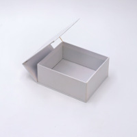 Boîte rigide de style livre magnétique, logo personnalisé, boîte cadeau magnétique de luxe, boîte d'emballage pour appareil de beauté, produit électronique