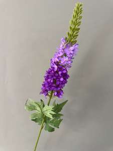 Gran oferta, flor de cola de zorro Artificial única rosa, boda realista hecha a mano de alta calidad - Product Image 5