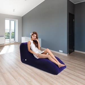Lazy Comfortable Modern Portable <b>Inflatable</b> <b>Sofa</b> Chair for Adults-Multi-Purpose Living Room & Bedroom Use - Product Image 3