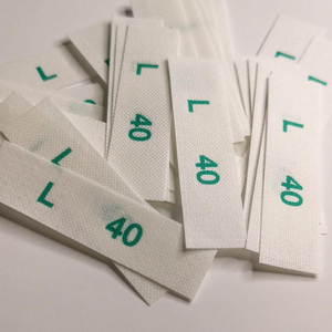 ฉลาก<span class=keywords><strong>เสื้อผ้า</strong></span>แบบนุ่มกำหนดได้เองฉลากพิมพ์ลายฉลาก<span class=keywords><strong>เสื้อผ้า</strong></span>แบบยั่งยืน - Product Image 1