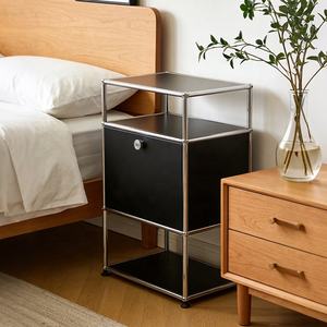 <span class=keywords><strong>Mueble</strong></span> Auxiliar Modular de Estilo <span class=keywords><strong>Bauhaus</strong></span> Moderno, Módulo de Almacenamiento de Acero Inoxidable para Sala de Estar, <span class=keywords><strong>Mueble</strong></span> Combinado - Product Image 6