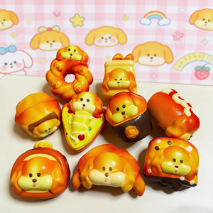 Juguetes de peluche de perro de pan para niños de 2 a 4 años, juguete unisex para aliviar el estrés - Product Image 1