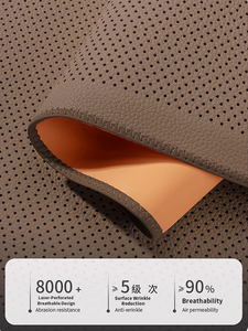 เบาะรองนั่งรถยนต์ทุกฤดู หนัง Nappa ระบายอากาศได้ดีและกันลื่น ปลอกหุ้มเบาะรถยนต์อเนกประสงค์ ตก<span class=keywords><strong>แต่ง</strong></span><span class=keywords><strong>ภายใน</strong></span>รถยนต์ - Product Image 4