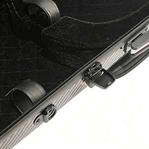Kohlefaser-Violinkoffer Tragbarer Verschleißfester Violinschutzkoffer für Anfänger und Musiker - Product Image 5