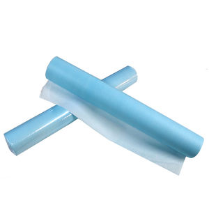Rouleau bleu <span class=keywords><strong>d</strong></span>'<span class=keywords><strong>examen</strong></span> de papier médical 60x85x200 PE Spa drap de lit jetable hygiénique imperméable couverture de <span class=keywords><strong>Table</strong></span> rouleaux de canapé en relief - Product Image 1