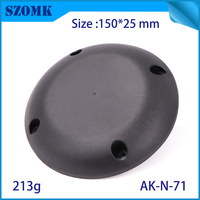 Boîtier de jonction en plastique PA66 étanche IP65 pour capteur de stationnement intelligent sans fil LORA NB-IoT à double moule, couleur blanche SZOMK
