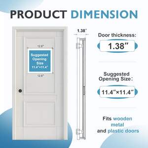 DRKSBesto Kit <span class=keywords><strong>de</strong></span> cadre <span class=keywords><strong>de</strong></span> fenêtre <span class=keywords><strong>en</strong></span> alliage d'aluminium 12,6'' x 12,6'' Design postmoderne Noir Remplacement des inserts <span class=keywords><strong>en</strong></span> verre pour <span class=keywords><strong>porte</strong></span> <span class=keywords><strong>de</strong></span> <span class=keywords><strong>garage</strong></span> et armoire - Product Image 2