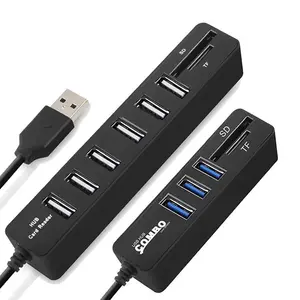 Adattatore 2.0 con mozzo Usb Multi-porta ad alta ricarica 7 porte per Hub Usb portatile Usb Splitter per cellulare Computer portatile