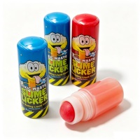 Bestar Licking Mouth Drink Slime Saveur Fruitée Fraise Framboise Bleue, Saveur Artificielle 'Toxic Waste', Goût Acidulé, pour Enfants