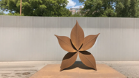 Sculptures en acier corten rouillé sur mesure, grandes sculptures en métal, artisanat, statue