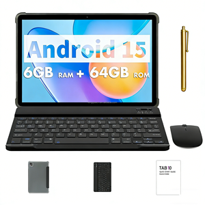 <span class=keywords><strong>Tablet</strong></span> Android 10 da 10 Pollici <span class=keywords><strong>con</strong></span> Tastiera e Penna, Nuovo Processore Octa Core per Uso Aziendale e Personale - Product Image 2