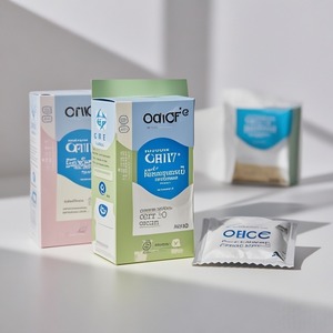 Großhandel Kondom Papier boxen Hersteller-Benutzer definierte Größe Diskrete Verpackung mit Offsetdruck & Prägung Service