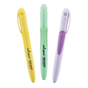 Nouveau design, <span class=keywords><strong>couleur</strong></span> <span class=keywords><strong>pastel</strong></span>, <span class=keywords><strong>surligneur</strong></span> de style stylo marqueur à 12 couleurs avec poignée en caoutchouc, lot - Product Image 6