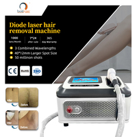 Machine d'épilation au laser à diode 808, appareil médical portable, haute fréquence, prix de la machine d'épilation au laser à diode 808
