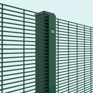 Clôture de sécurité de type prison à installation rapide 358 - <span class=keywords><strong>Panneaux</strong></span> pré-assemblés (ex. <span class=keywords><strong>3</strong></span>,66 m de large), pour zones de sécurité communautaire - Product Image 1