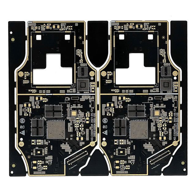 Shenzhen PCB Factory Custom HDI PCB Solder Mask High Density Interconnect Board ENIG Surface Rogers 4350B for Industrial