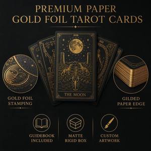 Servicios de Impresión para Fabricantes, Impresión de Cartas de Tarot con Preguntas de Conversación Personalizadas, Impresión de Cartas de Juego - Product Image 3