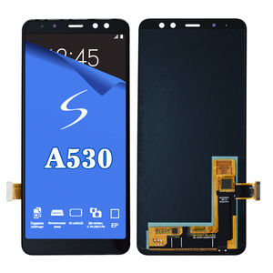 Pantalla de Repuesto para Teléfono Móvil, Pantalla LCD Completa para <span class=keywords><strong>Samsung</strong></span> A8 2018 <span class=keywords><strong>A530</strong></span> - Product Image 1