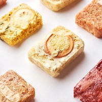 Cubes de thé aux fruits lyophilisés nutritifs Myrtille Rose Hibiscus Fraise Goyave pour infusion chaude ou froide
