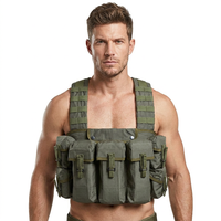 Chaleco Táctico de Camuflaje Resistente al Agua y a las Puñaladas para Hombres, para Caza y Entrenamiento al Aire Libre, Personalizable OEM ODM, ISO CE