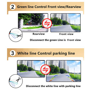 Smartour AHD 1080P Sao Lưu Máy Ảnh <span class=keywords><strong>CCD</strong></span> Cảm Biến Không Thấm Nước Góc Rộng Fisheye Tầm Nhìn Ban Đêm Cho Camry Xe - Product Image 5