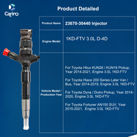 Injecteur de carburant diesel 2367030440 2367039435 pour Toyota Hilux KUN26 Hiace 200 Fortuner AN150 1KD Injecteurs 2959000250 2959000200