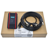 AMSAMOTION Cable de Aislamiento Magnético USB-MPI con Conductor de Cobre y PVC, Grado Industrial, Siemens S7-200/300/400PLC 6ES7972-0CB20-0XA0