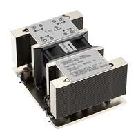 Dissipateur thermique pour processeur de serveur COOLSERVER CS-7529-2UA22, 6 caloducs, deux roulements à billes, cuivre et aluminium, refroidissement profond, TDP 450W, boîtier d'ordinateur