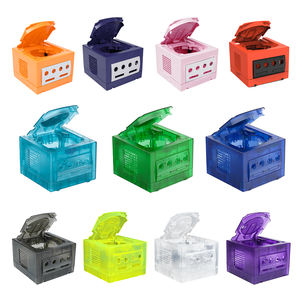 Coque de remplacement pour <span class=keywords><strong>Nintendo</strong></span> Gamecube NGC Coque Gamecube NGC Coque NGC Transparente Noire - Product Image 2