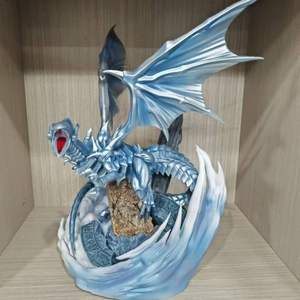 <span class=keywords><strong>Yu</strong></span> <span class=keywords><strong>Gi</strong></span> <span class=keywords><strong>Oh</strong></span> Blue-Eyes Blanc <span class=keywords><strong>Dragon</strong></span> Jeu Roi Anime Collection GK Statue Scène Modèle De Table Décoration Cadeau Action Figure Jouet - Product Image 3