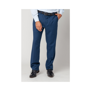 Calidad garantizada Muli-bolsillo Slim Fit azul cómodo hombres pantalones de vestir casuales para venta al por mayor - Product Image 1